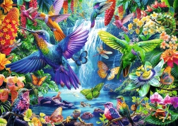 Puzzle od 1000 dijelova – kolibri u tropima