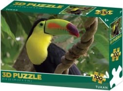 3D puzzle tukan