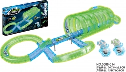 Trkaća staza koja svijetli u mraku, 85 dijelova