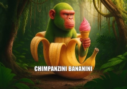 Puzzle BrainRots: Chimpanzini Bananini 200 dijelova