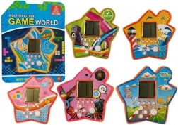 Džepna elektronička igra Tetris u obliku zvijezde – narančasta