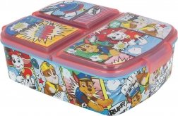 Dječji multi box za užinu PAW PATROL s tri pretinca