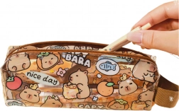 Mali prozirni školski peresnica Kapibara 19 cm