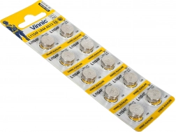 Alkalne baterije LR44 VINNIC 10 kom