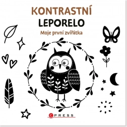 Kontrastno leporelo Moje prve životinjice 15,5 × 15 cm