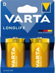 Baterije Varta Longlife D 2 kom