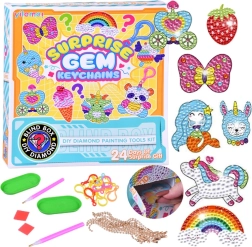 Kreativni adventski kalendar – dijamantno slikanje i sjajni privjesci za djecu