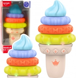 glazba edukativni sladoled za bebe sa svjetlima i zvukovima
