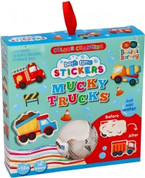 Kupaonske naljepnice s kamionima koje mijenjaju boju