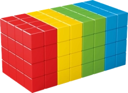 Geomag Magicube Full Color – magnetska konstrukcijska igra 128 kockica