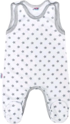 Dječje štramplice New Baby Classic II sive sa zvjezdicama