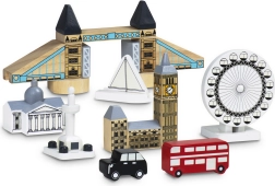 Svjetleće drvene kocke London