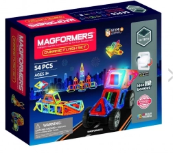 Dinamička Flash magnetska građevinska igračka - 54 dijelova
