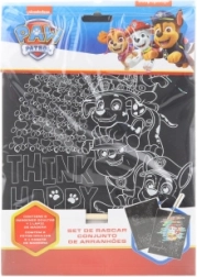 Slikovnica za struganje PAW PATROL – set od 2 slike