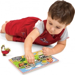 Studo Wood Puzzle s životinjama na seoskom imanju