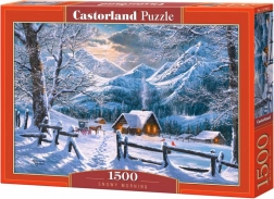 Puzzle Castorland 1500 dijelova Snježno jutro