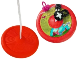 Okrugla tanjurasta njihalica za djecu – Crvena