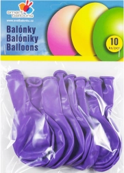 Set od 10 napuhujućih balona ljubičastih 26 cm