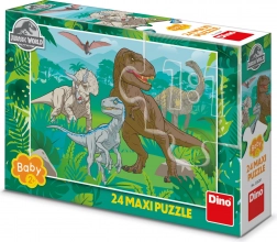 Dino Puzzle Jurski Svijet Maxi 24 Dijelova