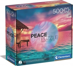 Puzzle 500 dijelova CLEMENTONI Peace – Living the Present