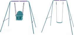 Plum 2-in-1 Metal Swing