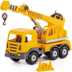 Polesie Auto Prestige dizalica 43 cm – plastična dizalica s vitlom