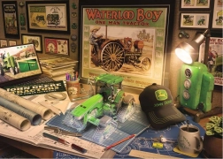 Ravensburger puzzle JOHN DEERE radni stol XXL 500 dijelova