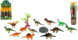 Plastični dinosauri u tubi 12 kom, 5–8 cm