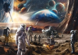 Slagalica Posljednja granica: Istraživanje svemira 1000 dijelova SCHMIDT