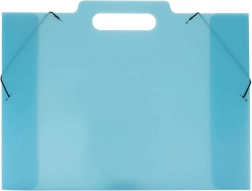 Trokralna mapa za crteže A3 plava Opaline Frosty