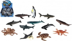 Morski stvorovi od plastike 8-10 cm mix vrsta u kutiji