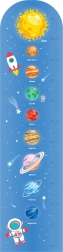 Dječji pjenasti zidni metar Svemir 120 cm