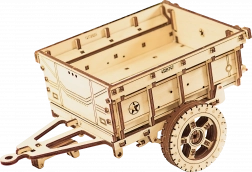 Drvene 3D slagalice – vojna prikolica WOODEN CITY