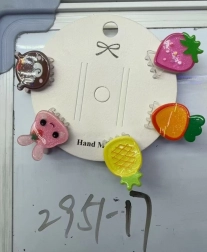 Ukosnice za kosu s voćnim motivima, set od 5 kom