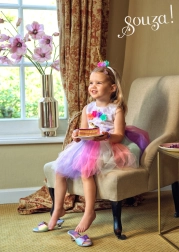 Traka za kosu s cvijećem i rogom jednoroga SOUZA!