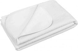 Vodonepropusna frotirna podloga 50 × 70 bijela