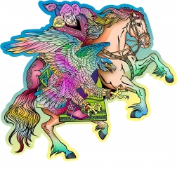 Drvene puzzle Konj i Orao 250 dijelova