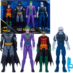 Batman DC set 4 akcijskih figurica: Batman, Robin, Joker i Mr. Freeze 30 cm