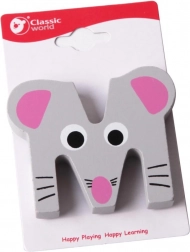 Drveno slovo M od Classic World