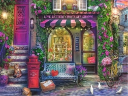 Ravensburger puzzle Love Letters Chocolate Shop 1500 dijelova