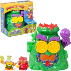 SuperThings Tajna baza profesora K – skrivena vulkanska baza