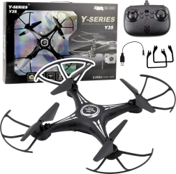 Dron s daljinskim upravljanjem, lagan i okretan s giroskopom i LED-om