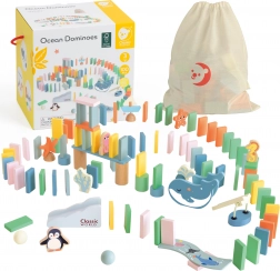 Drvene domino Ocean od Classic World - 100 dijelova