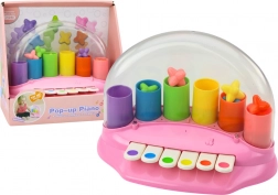 Interaktivni ružičasti klavir s ispaljujućim zvjezdicama