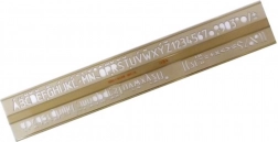 KOH-I-NOOR školska slovna šablona 1,0 cm