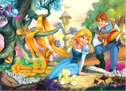 Eurographics puzzle Princeza s prekrasnom kosom 100 dijelova