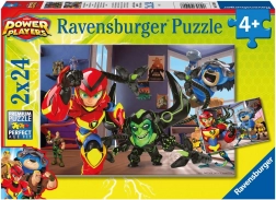 Ravensburger puzzle Junaci u akciji 2x24 dijela