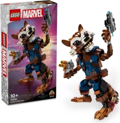 Lego Marvel Rocket i Baby Groot – pomična figurica 22 cm