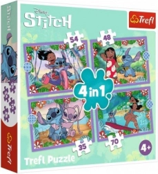 Puzzle Lilo & Stitch 4u1 Ludi dan Trefl