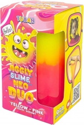 Tuban jiggly slime neo duo dvobojni 430 g žuto-ružičasti
